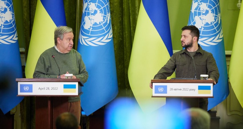 Guterres do takohet të enjten me Zelenskyn dhe Erdoganin në Ukrainë