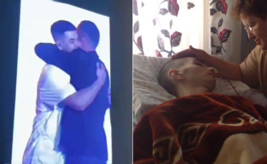 Noizy dhe Stresi u përqafuan dje, por Denis Dollapi dergjet në koma prej 12 vitesh nga...