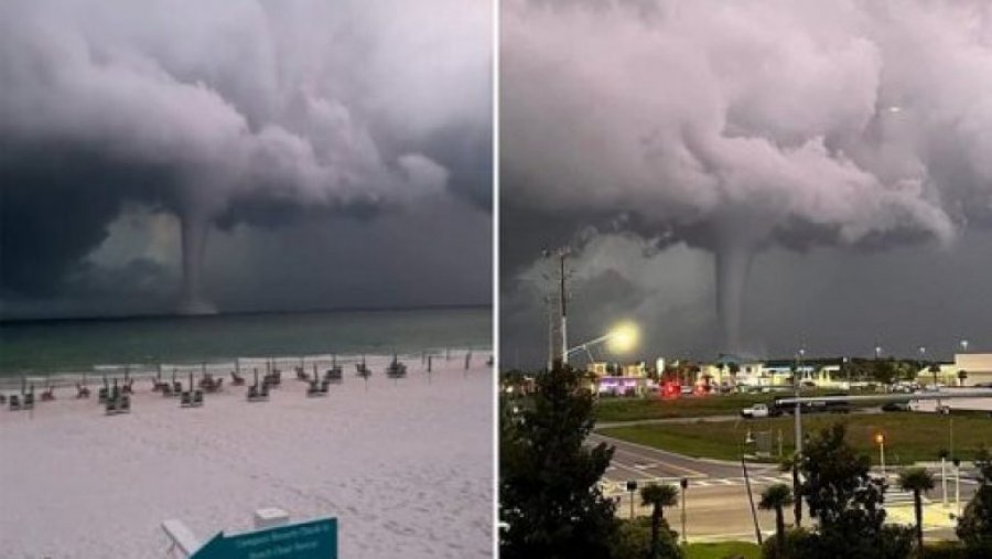 'Pamje apokaliptike' në plazhet e Floridas, pushuesit ikin me shpejtësi