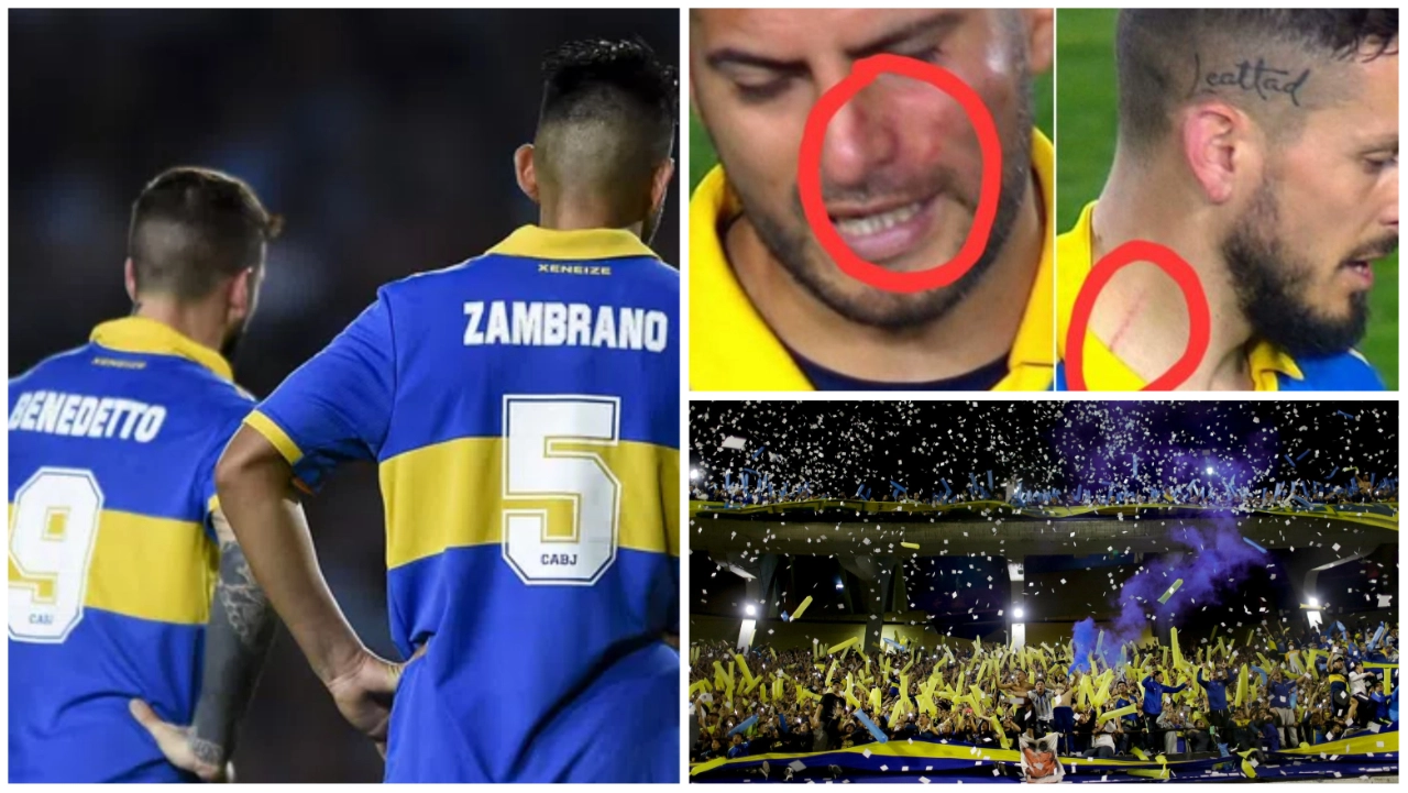 Përleshje në dhomat e zhveshjes, Boca Juniors dënon dy lojtarët