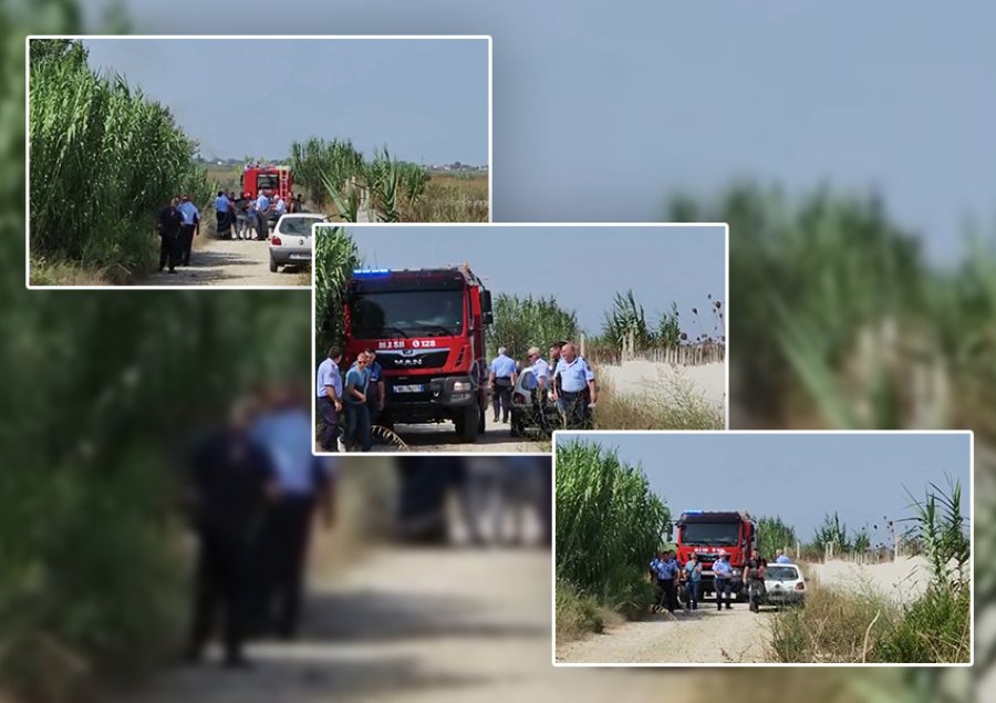 VIDEO/ Vlorë: Atentatorët djegin makinën pa targa pas ekzekutimit mafioz, dyshohet për 3 vrasës