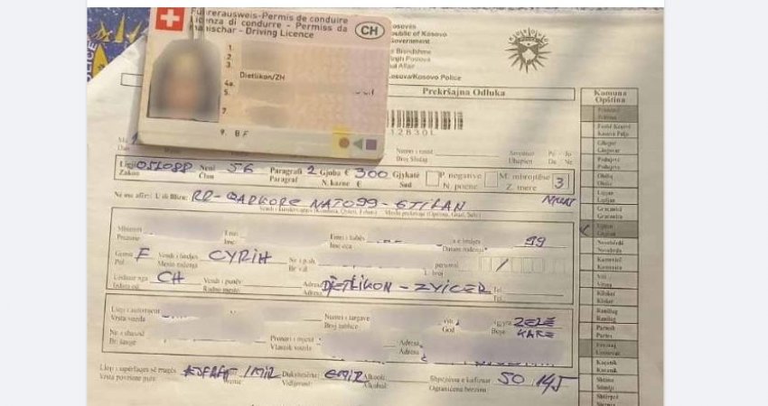 Mërgimtares nga Zvicra i kushton shumë shpejtësia me makinë, ja çka i bëri Policia e Kosovës
