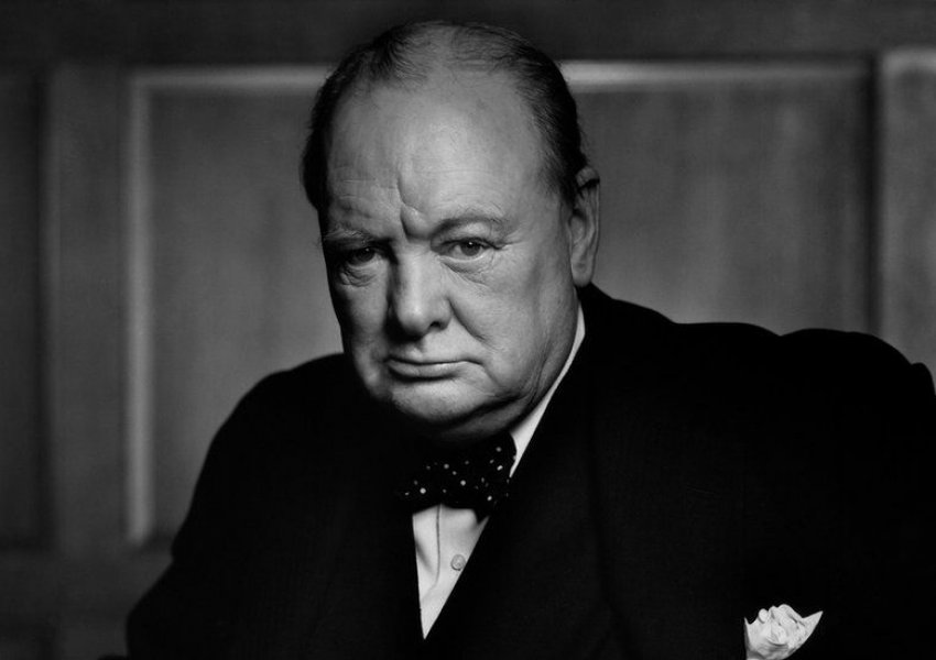 Kanada/ Vidhet fotoja ikonë e Winston Churchill 