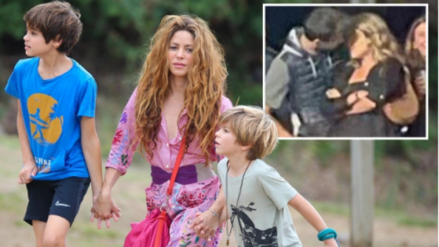 FOTO/ Shakira fotografohet për herë të parë në shoqëri të fëmijëve që kur ish-partneri Pique ...
