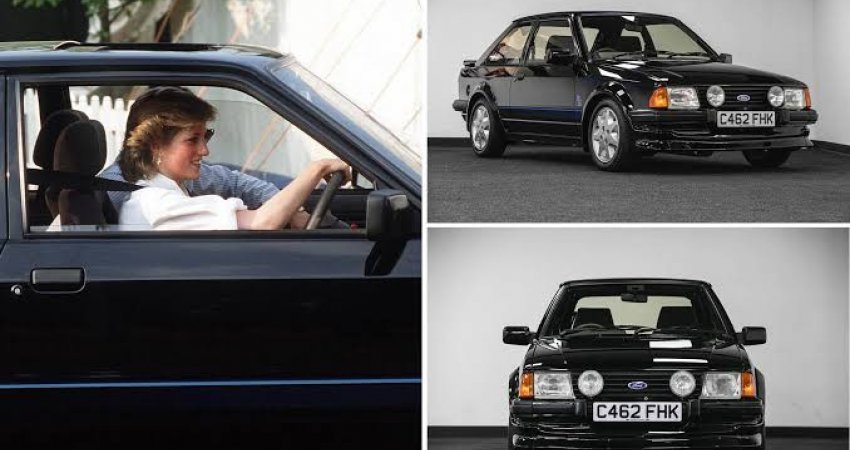 Ford Escort i Princeshës Diana shitet në ankand për 650 mijë funte (FOTO)