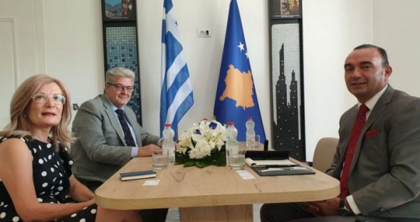Kosova dhe Greqia zotohen ta shtojnë bashkëpunimin ekonomik