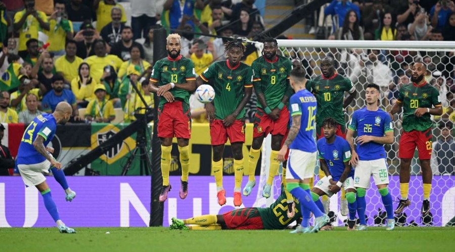 Kamerun-Brazil, rezultati dhe statistikat e pjesës së parë