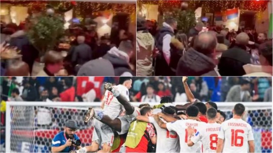 Përleshje në Bazel pas fitores së Zvicrës në Kupën e Botës, një person i plagosur