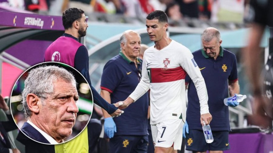 Kamerat kapin përplasjen Ronaldo-Santos: Vdes të më nxjerrësh sa më shpejt nga fusha, ki kujdes!