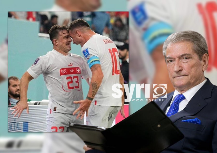 FOTOLAJM/ Berisha: Nderim Xherdan Shaqirit! Me golin e tij i preu biletën ekipit racist serb!