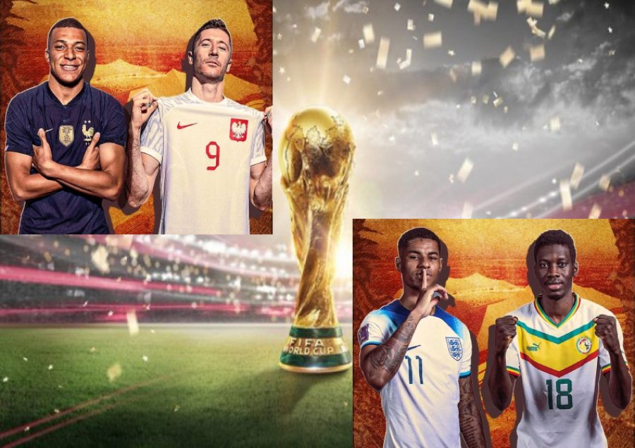 Raundi i 1/8-ve i Kupës së Botës: Franca favorite absolute ndaj Polonisë, senegalezët shpresojnë tek një mrekulli kundër anglezëve