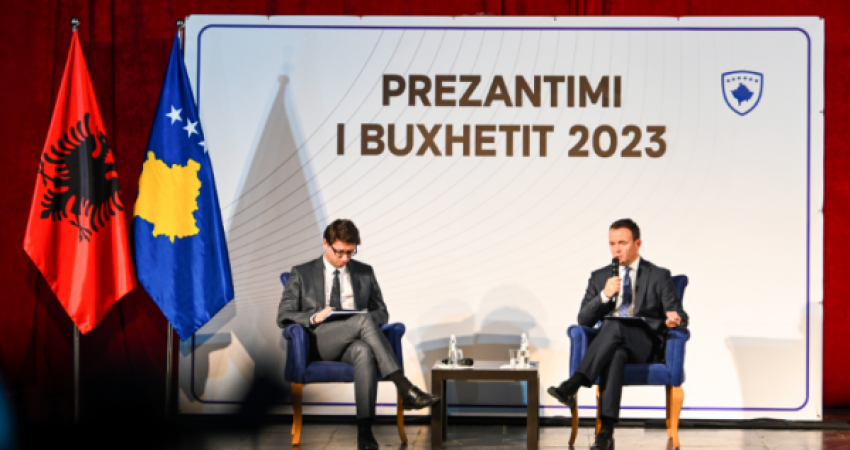 Murati e Peci prezantojnë buxhetin për vitin 2023 në Podujevë