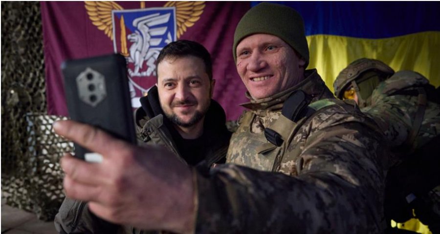 Zelensky takon trupat ukrainas në Donbas