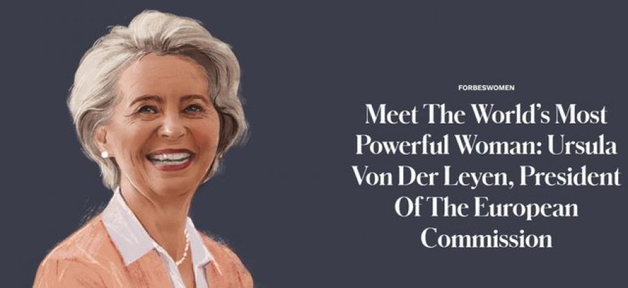 Forbes shpall Ursula Von Der Leyen gruan më të fuqishme në botë