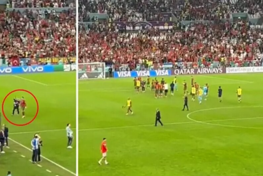 VIDEO/ Cristiano Ronaldo edhe një herë dalloi nga bashkëlojtarët, por u tregua sa më i drejtë ndaj tifozëve