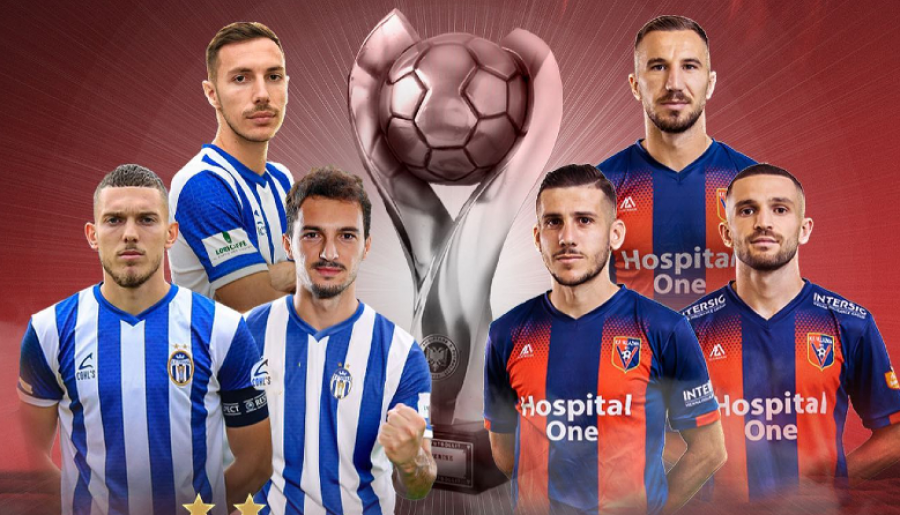 Superkupa/ Tirana dhe Vllaznia 'përplasin brirët' për trofeun e parë sezonal
