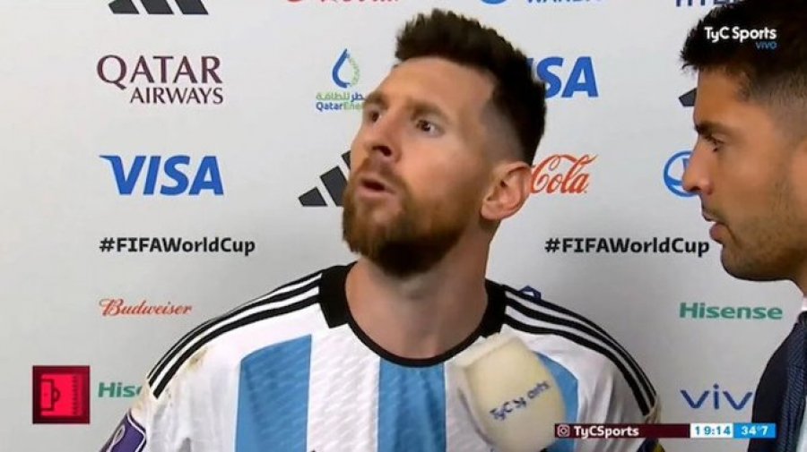 'Çfarë ke që shikon budalla?', Messi humb durimin pas ndeshjes