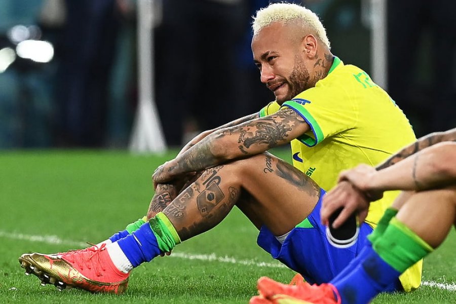 U eliminuan nga Kroacia në çerekfinale, Neymar postoi një mesazh tronditës në internet