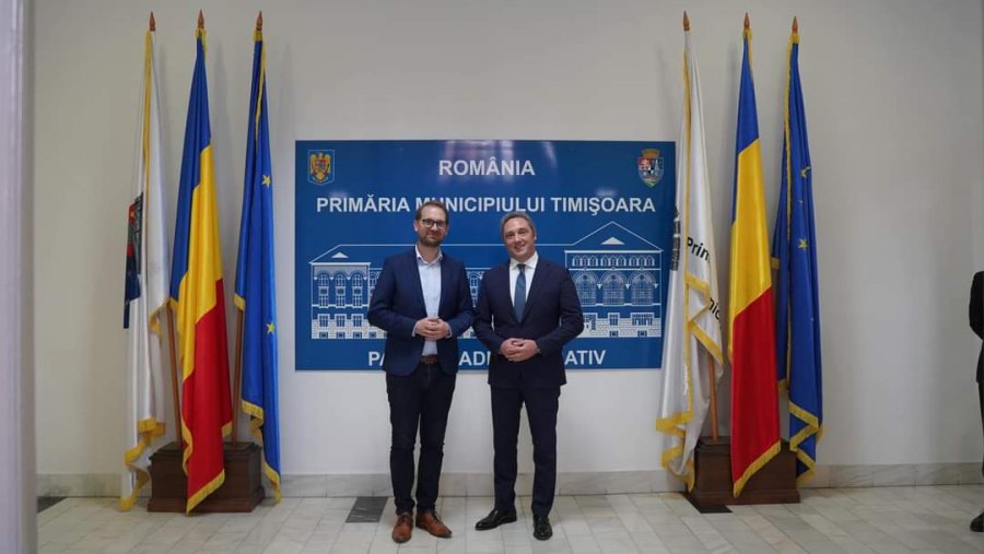 Spahia viziton Timisoaran në Rumani: Të rrisim fushat e bashkëpunimit të Bashkisë Shkodër me qytetet europiane