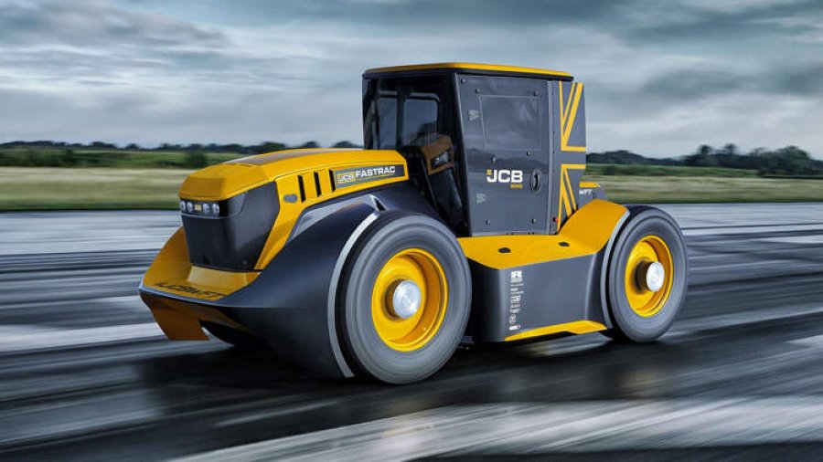 Traktori më i shpejtë në botë është më i shpejtë se disa makina sportive