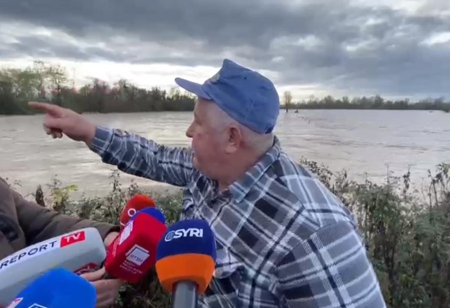 VIDEO/ Lezhë, vërshon frikshëm lumi pas shkarkimeve nga HEC i Ulzës: 'Kjo është pabesi! Të mbyten njerëzit?!'