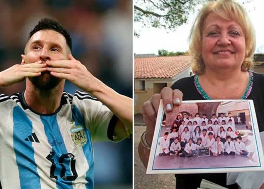 Mësuesja e parë i dërgon mesazh Messi-t: Para se të vdes dua ta përqafoj