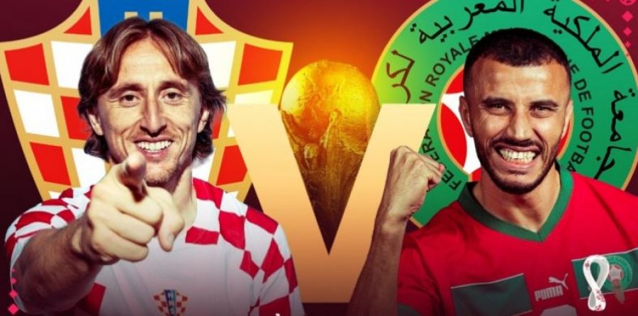 'Luftë' për vendin e tretë, Kroacia dhe Maroku shënojnë 2 gola për dy minuta