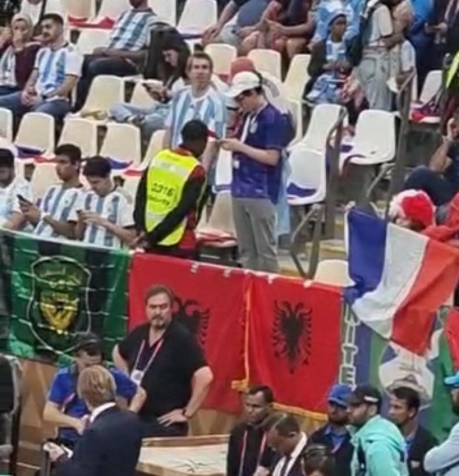 VIDEO/ Flamuri kuqezi shpaloset në finalen e madhe Argjentinë- Francë