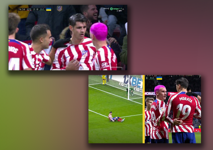 VIDEO/ Morata nuk e dinte që kishte shënuar, momenti kur i tregojnë shokët bëhet viral në rrjet