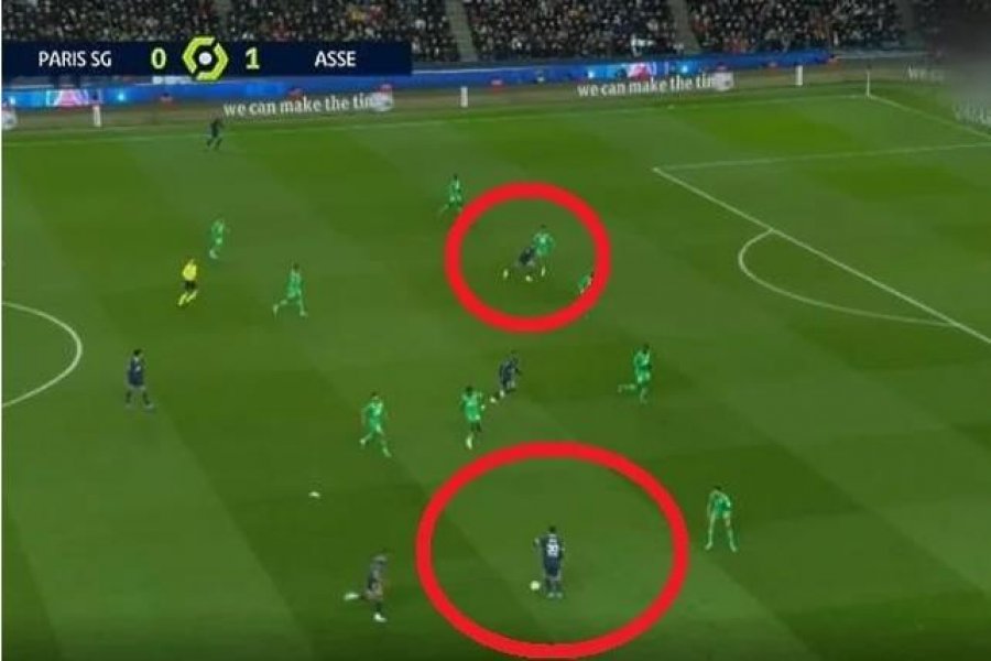Tandemi Messi-Mbappe po funksionon gjithnjë e më mirë, 'shkatërrojnë' mbrojtjen e shtatë lojtarëve me një lëvizje