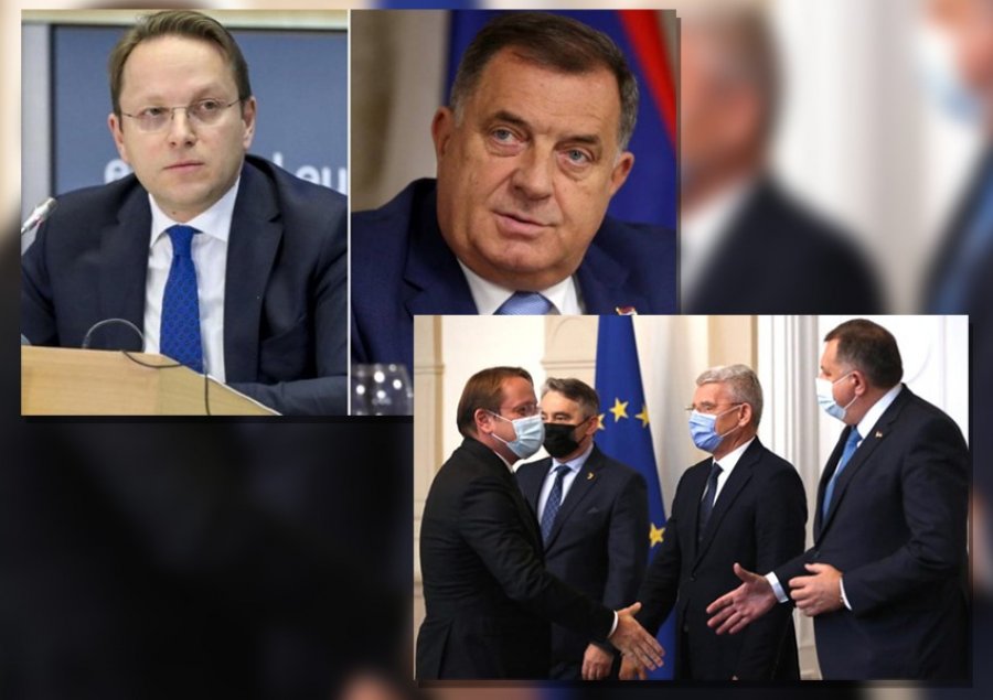 ‘Milorad Dodik non grata’/ Eurodeputetët letër Von der Leyen: Hetoni Varhelyi-n, mbështeti liderin serb...