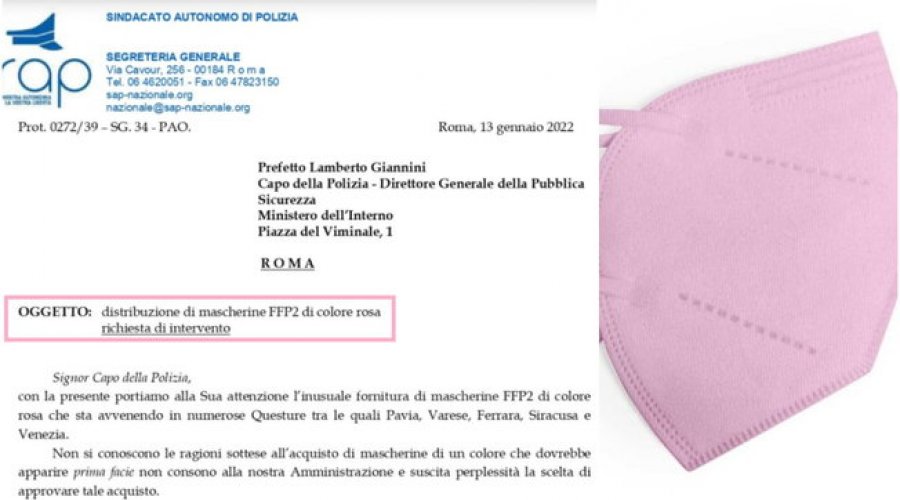Revoltohen policët italianë: Na keni blerë maska rozë, po na dëmtoni imazhin
