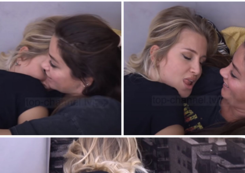 FOTO/ ‘Edhe 2 gra mund të dashurojnë’, Beniada dhe Arjola momente provokuese në shtrat
