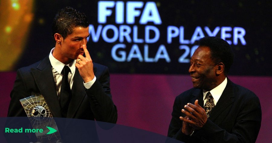Ronaldo merr çmimin e veçantë nga FIFA, Pele e uron publikisht  