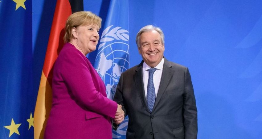 Merkel nuk pranon ofertën për punë nga Sekretari i Përgjithshëm i OKB-së