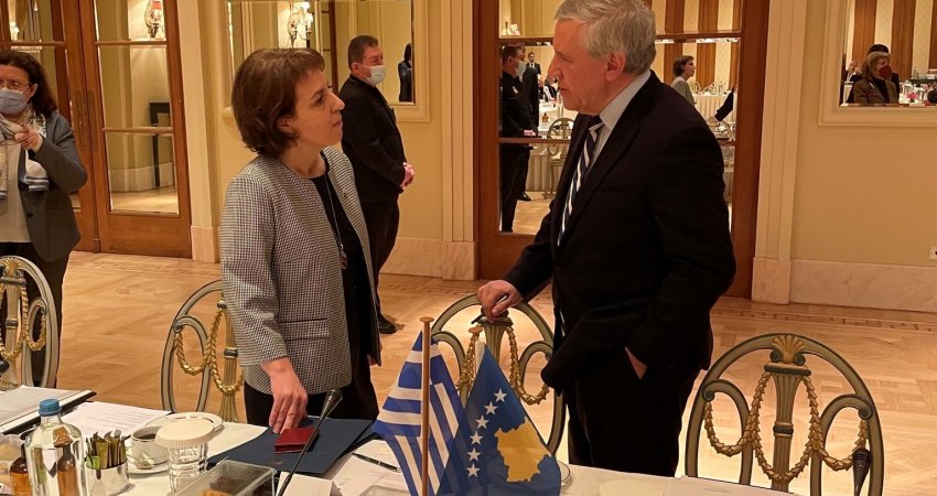 Gërvalla takohet me Konsullin e Nderit të Serbisë në Greqi