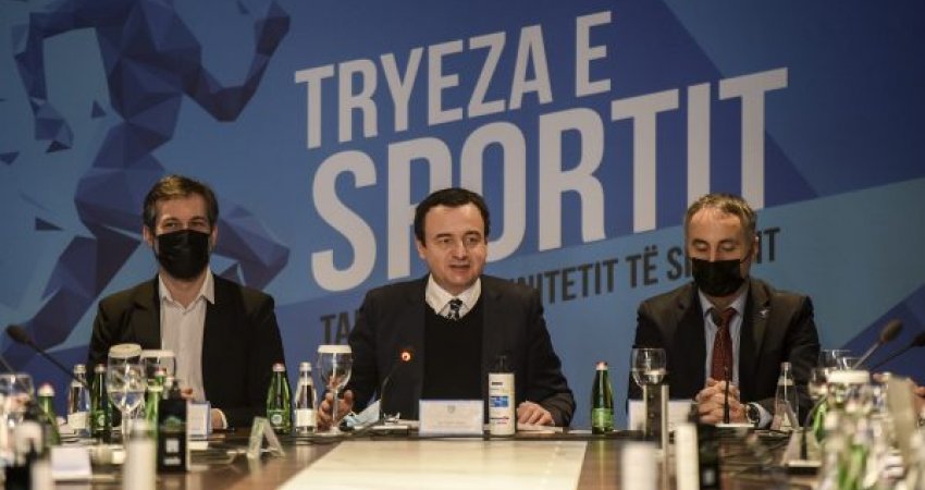 Kryeministri Kurti në takim me komunitetin sportiv: Na duhet masivizim i sportit