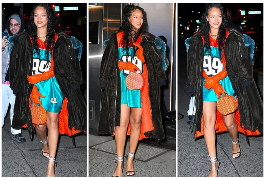 Rihanna me sandale në -13: Tregon këmbët zbathur teksa ecte nëpër Nju Jork
