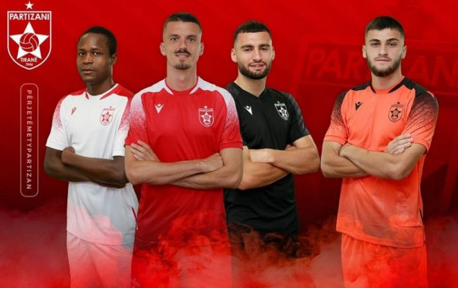 Partizani prezanton fanellat e sezonit të ri, bashkëpunim me sponsorin e Kombëtares