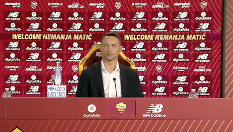 Matic prezantohet te Roma, mesfushori serb tregon arsyen e transferimit te klubi italian