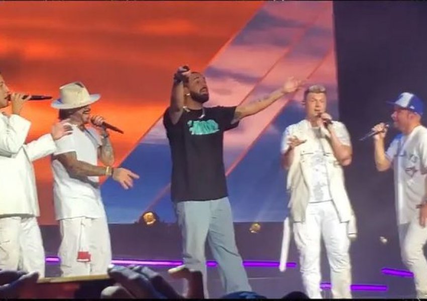 VIDEO/ Drake i bashkohet në skenë Backstreet Boys