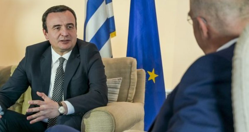 Kurti takon ministrin e jashtëm grek, flitet për thellim raportesh me Greqinë