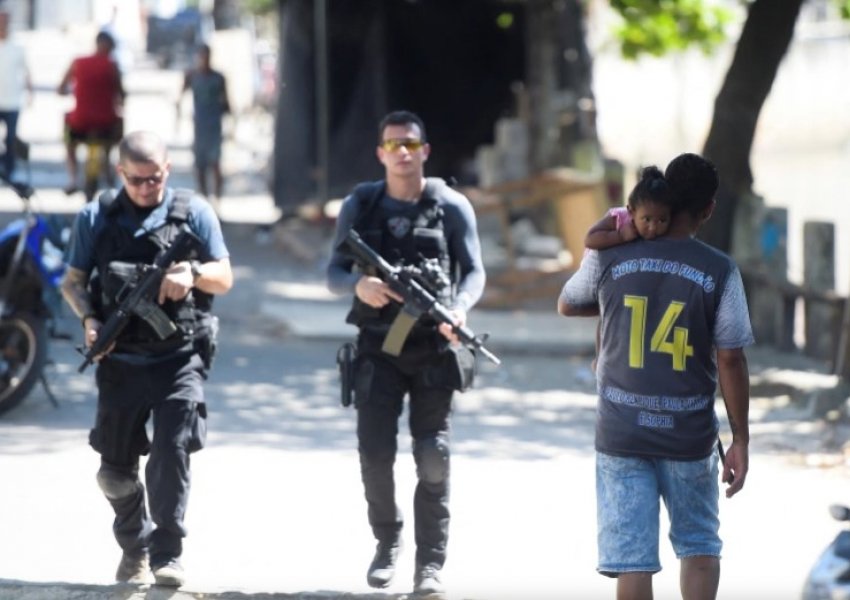 Policia përleshet me narkotrafikantët në Brazil, të paktën 6 viktima