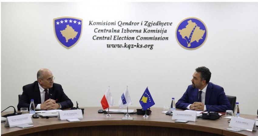 Kryesuesi i radhës i OSBE-së ofron mbështetje për reformat zgjedhore në Kosovë