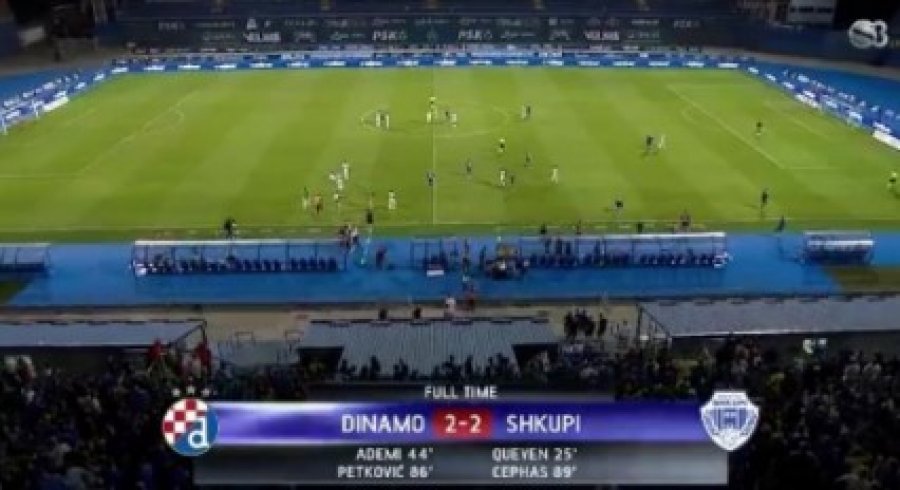 Champions League/ Shkupi shokon Dinamo Zagreb, i heq fitoren nga duart