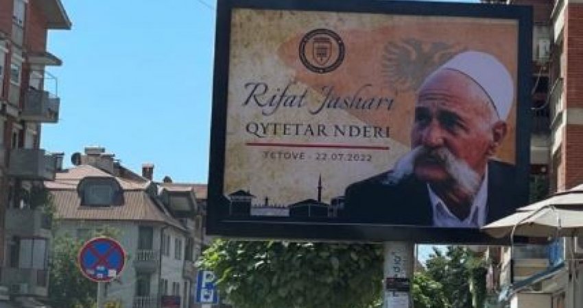 Tetova shpall Rifat Jasharin 'Qytetar Nderi'