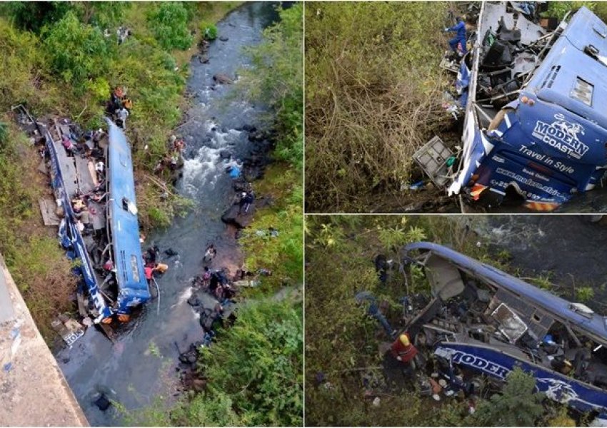 Autobusi bie nga 'ura famëkeqe' në Kenia, të paktën 30 të vdekur
