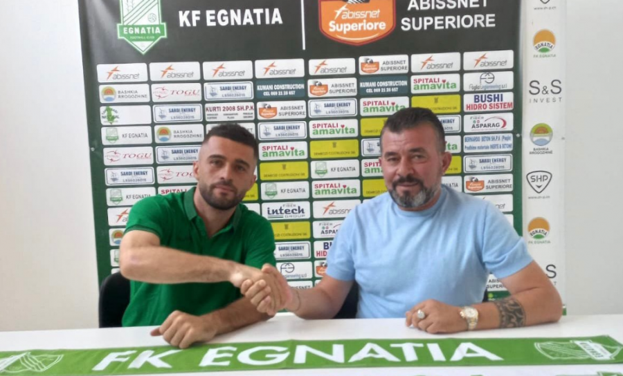 Zyrtare/ Egnatia nuk ndalet, firmos kontratën 3-vjeçare me mesfushorin e njohur