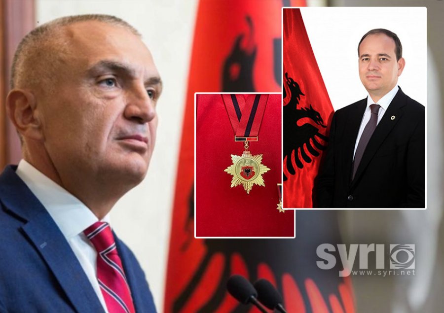 Presidenti Meta vlerëson me ‘Dekoratën e Flamurit Kombëtar’, ish- Presidentin Bujar Nishani pas vdekjes 