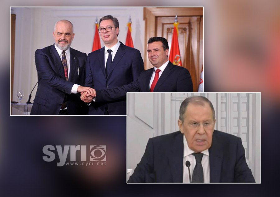 Lavrov: Rusia mbështet projektin e Vuçiç për 'Ballkanin e Hapur'
